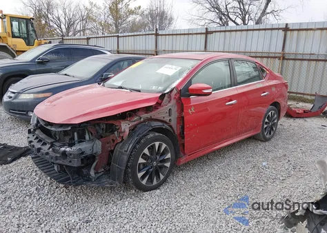 2017 Nissan Sentra Sr из США, поврежденный, VIN 3N1AB7APXHY406794